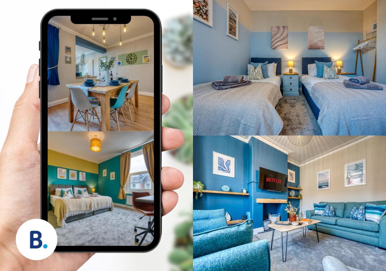 2 Bedrooms Modern, Stunning & Stylish Contractor House, Prime Portsmouth Location With Free Parking Permit, Summer Special Offer!! - By Blue Puffin Stays Kültér fotó